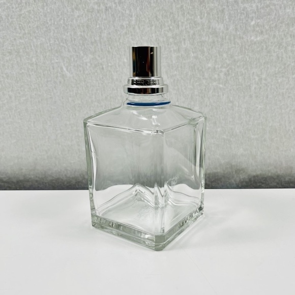 Lampe Berger Fragrance Oil Diffuser Lamp Clear Silver 3x3 in cube no wick - Picture 1 of 7